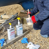 Résine époxy bateau